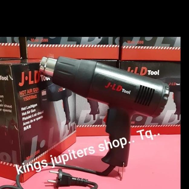 HOT AIR GUN JLD SELLERY PEMANAS PLASTIK HOTGUN HEATGUN ASLI