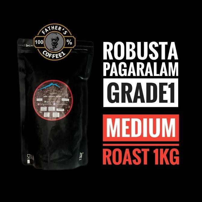 

READY KOPI ROBUSTA SANGRAI 1KG MEDIUM ROAST - BIJI KOPI / KOPI GILING / KOPI BUBUK