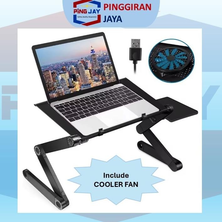 Terlaris Meja Laptop Portabel With Cooler Fan Meja Laptop Lipat Meja Laptop Kipas Laptop