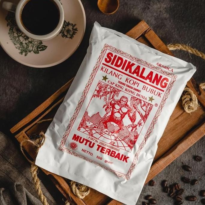 

READY KOPI ARABIKA SIDIKALANG 1KG - CAP KING KONG DUNIA ASLI BIJI & BUBUK MURNI