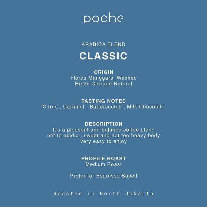 

READY BIJI KOPI CLASSIC BLEND 1KG | ESPRESSO ARABIKA ROASTED BEANS