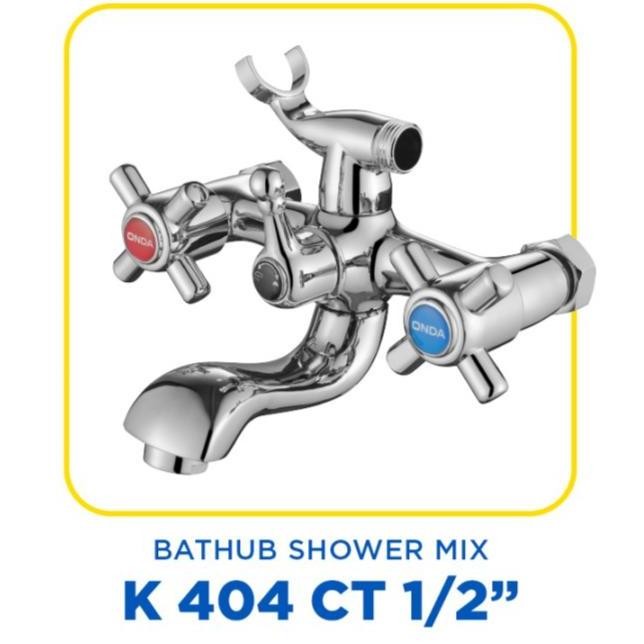 Tersedia Kran Mixer Shower Air Panas Dingin ONDA K404CT - Keran Water Heater Kamar Mandi