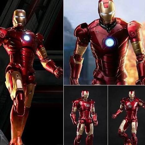 Zd Toys Ironman Mark 3 With Led / Zdtoys Iron Man Mk 3 Action Figure