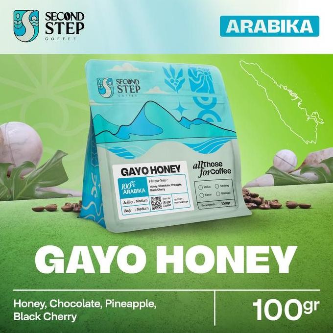 

READY KOPI GAYO HONEY ARABICA 100G - BIJI & BUBUK TANPA GULA SPECIALTY COFFEE