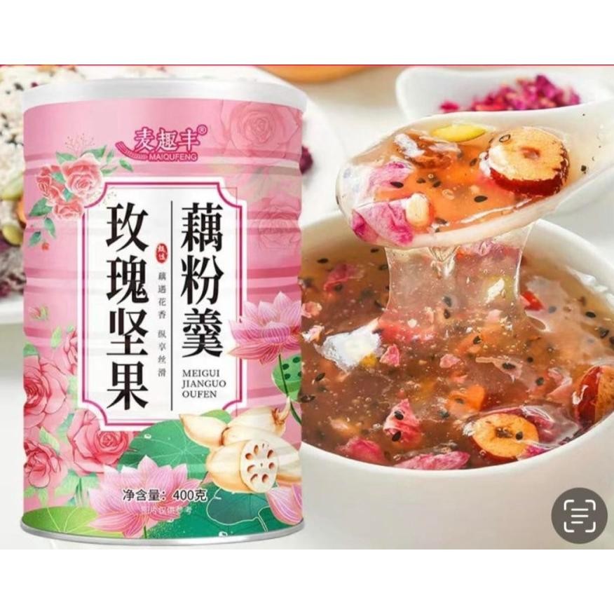 

Kuke Oufen Lotus Root Powder Bubuk Akar Teratai Makanan Diet Healthy Food / Oatmeal Na-138