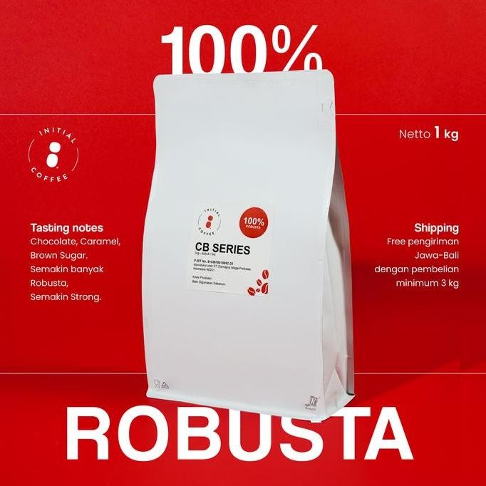 

READY BIJI KOPI ROBUSTA COMMERCIAL 1KG - FULL 100% ROBUSTA SANGRAI ESPRESSO