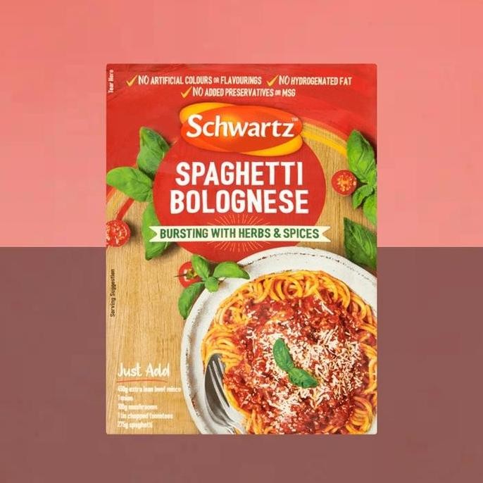 

Schwartz Spaghetti Bolognese Mix 40g