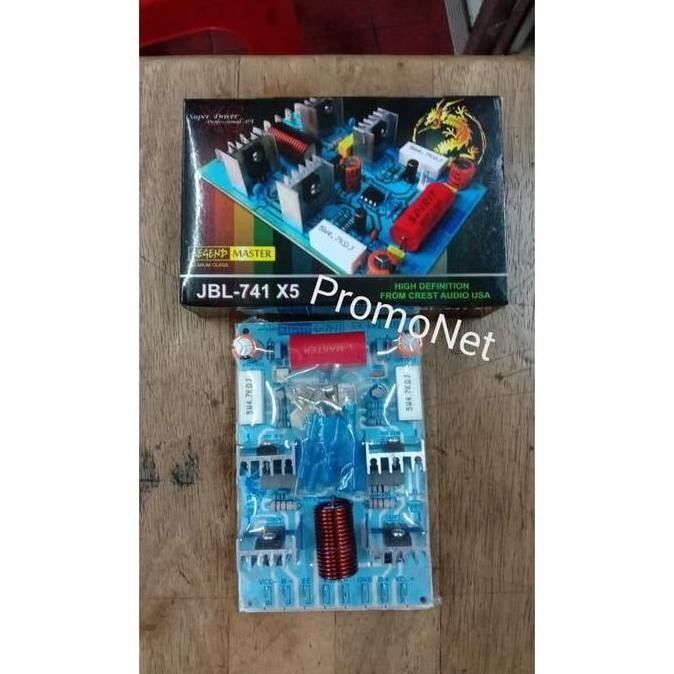 Kit Power Amplifer Super Driver JBL-741 X5 Kualitas Joss DISKON