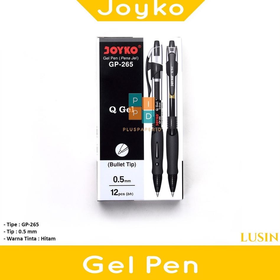 

Joyko Pulpen Gel Gp265 Qgel 0.5Mm Lusin