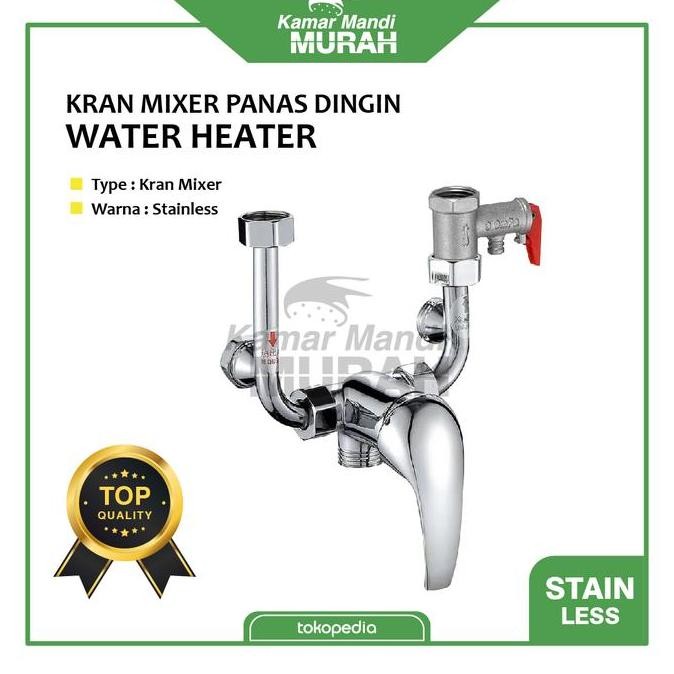 kran mini mixer air panas dingin untuk water heater wastafel dapur / kamar mandi berkualitas