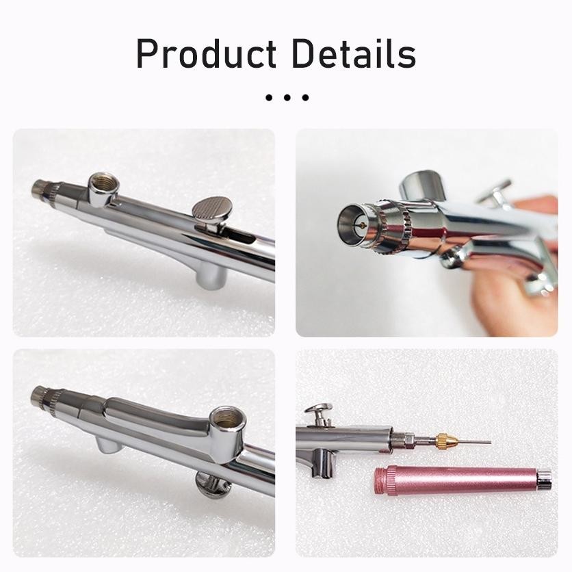 Produk Pilihan Premium Spray Gun Dan Aksesori Cup Kapasitas / Airbrush Kit Paint Spray Gun / Automat