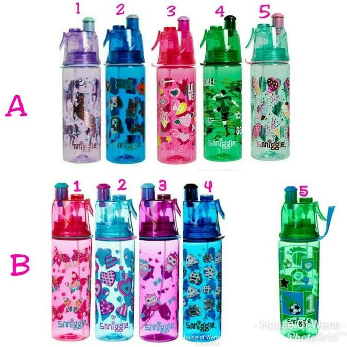 SMIGGLE SPRITZ BOTTLE - BOTOL MINUM SMIGGLE