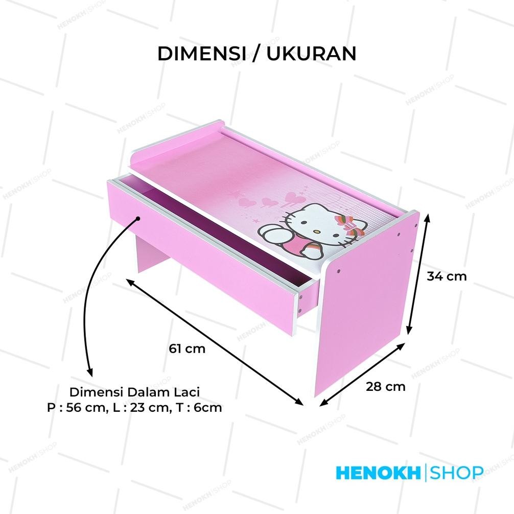 New Meja Belajar Lesehan / Meja Belajar Anak / Meja Laptop / Meja Kayu FOLKE WOODPANEL Tara Series ,
