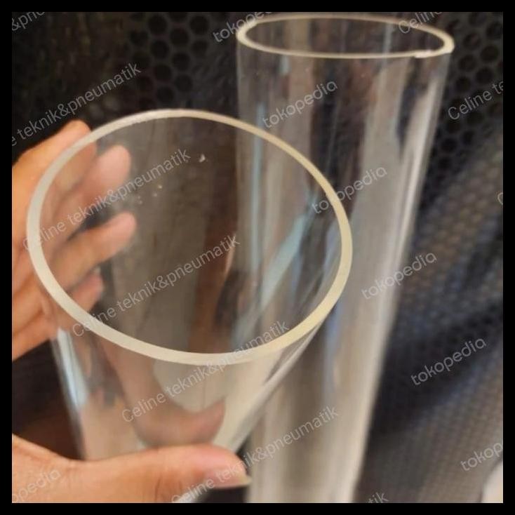 

DISKON PIPA AKRILIK OD 150MM X ID 140MM TEBAL 5MM PIPE ACRYLIC PJG 25CM !!!!