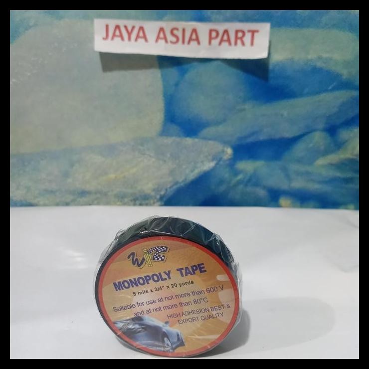 

HOT DEAL SOLASI/ISOLASI/LAKBAN MONOPOLY TAPE (5 MILS X 3/4" X 20 YARDS) !!!!!!