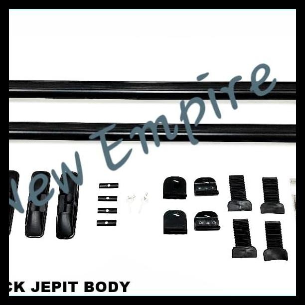 TERMURAH KAKI RAK BAGASI/SPORTY RACK JEPIT BODY MOBIL FORTUNER 