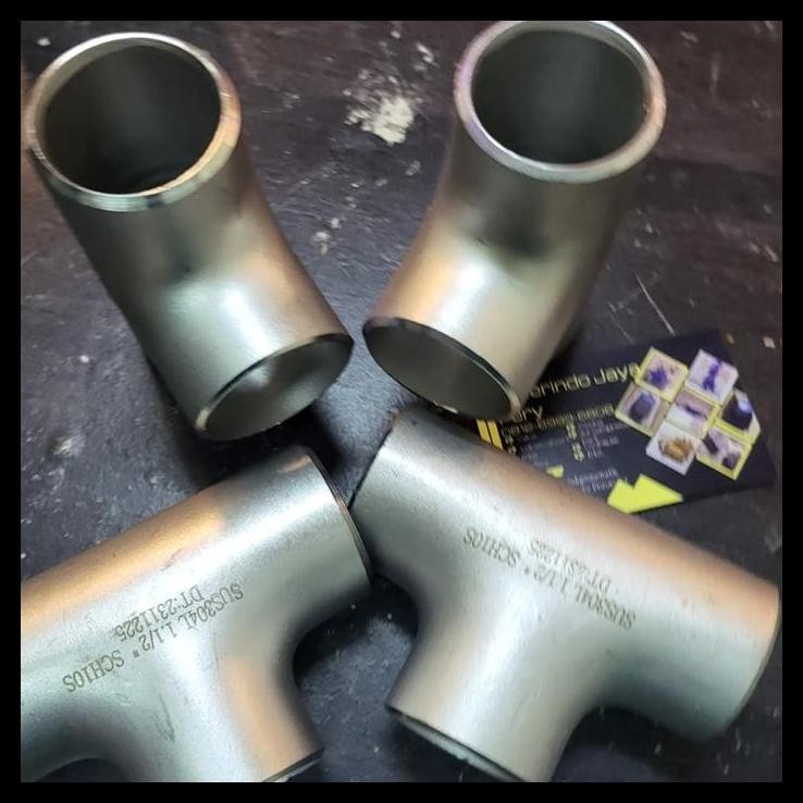 TERBARU TEE LAS SCH 40 STAINLESS SS304 2" INCH SS304 SCH40 