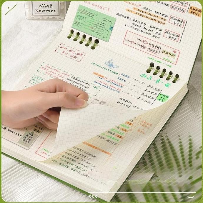 

Ready-Buku Catatan B5 Lipat Vertikal/Buku Catatan Daun Longgar B5/Buku Catatan Estetika Menulis Kampus Lucu/Buku Catatan Daun Longgar 360 Derajat/Buku Catatan/Kertas Kisi