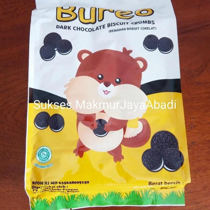 

Original Bureo Dark Chocolate Crumbs & Powder - Remahan Biskuit Coklat Premium