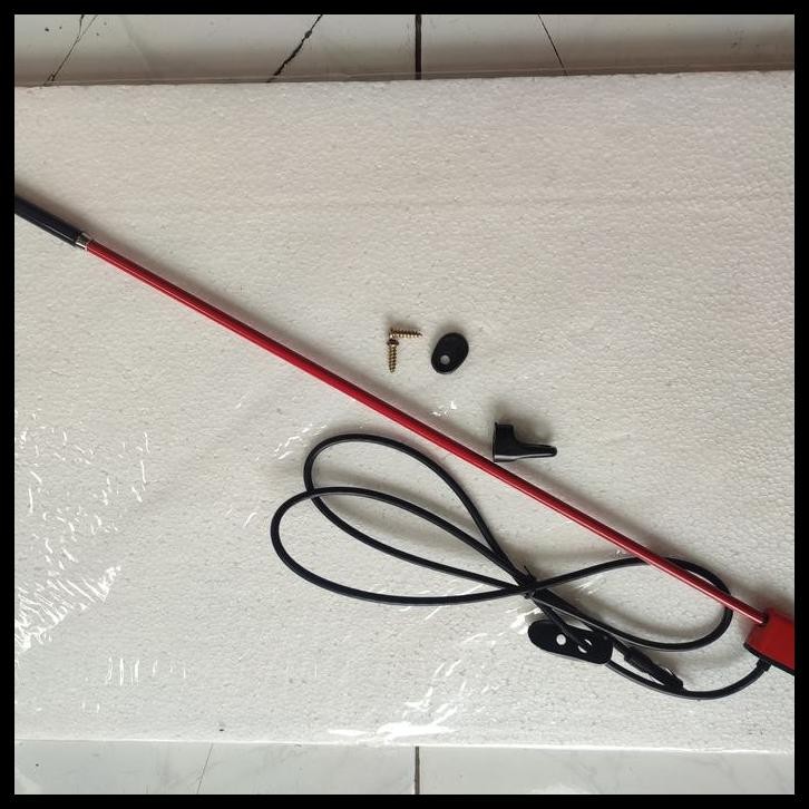 HOT DEAL ANTENA AUDIO MOBIL FUTURA KATANA CARRY T120SS L300 L200 WARNA MERAH 