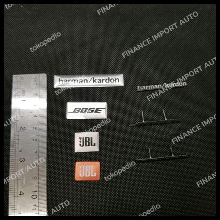 DISKON EMBLEM HARMAN KARDON SPEAKER BOSE JBL JBL EMBLEM SPEAKER BOSE JBL 