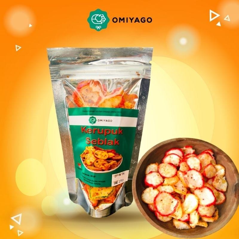

READY STOCK Omiyago Snack Kerupuk Seblak ORI!