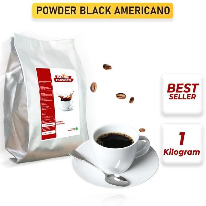 

Original Bubuk Kopi Black Americano 1000gr - Powder Drink Coffee Premium
