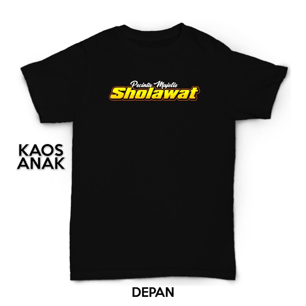 -Bisa Cod- Baju Kaos Anak Pecinta Majelis Sholawat Syekher Mafia Sholawat Sabilu Taubah Vx20