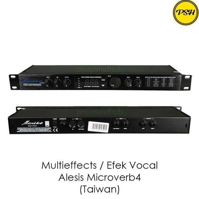 Alesis Microverb4 Microverb 4 Multi Effect Vocal Efek Vokal Fx Reverb Kualitas Terbaik Harga Termura
