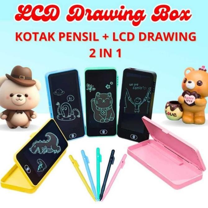 

[ SKUL ] Kotak pensil anak murah/tempat pensil/tempat alat tulis anak/