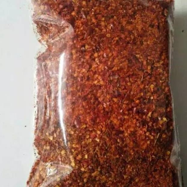 

Cabe bubuk asli ada biji cabenya 1kg Nugi