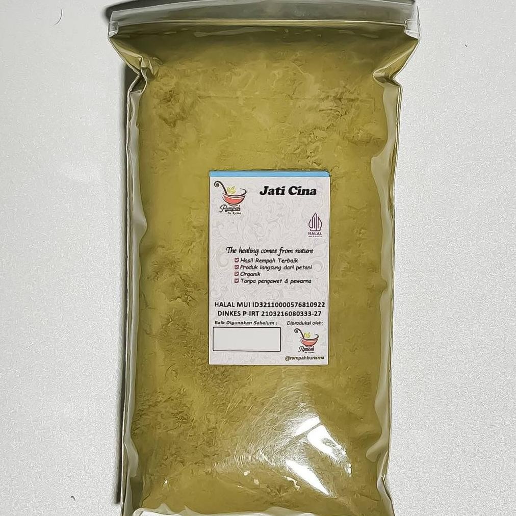 

Daun Jati Cina Bubuk 500 Gram Premium Rempah Bu Risma Nugi
