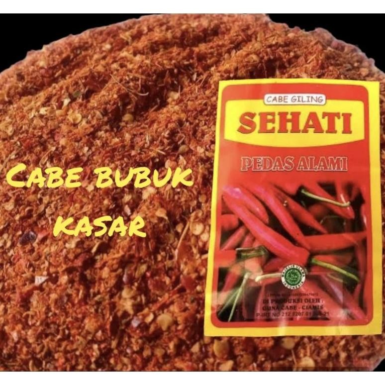 

1kg CABE BUBUK KASAR SEHATI PEDAS COCOK UNTUK OLAHAN MKANAN PEDAS Nugi