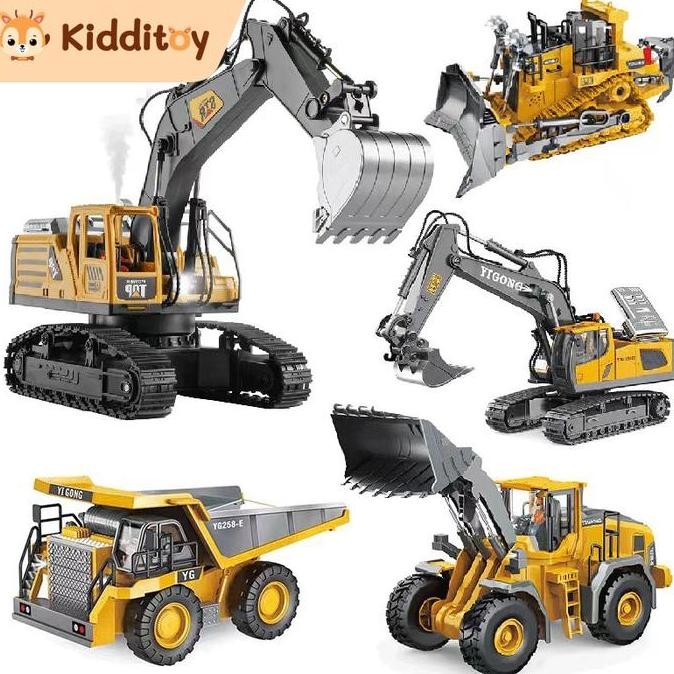 Mainan Excavator Remote Control Besar Mobil Ekskavator Rc Excavator