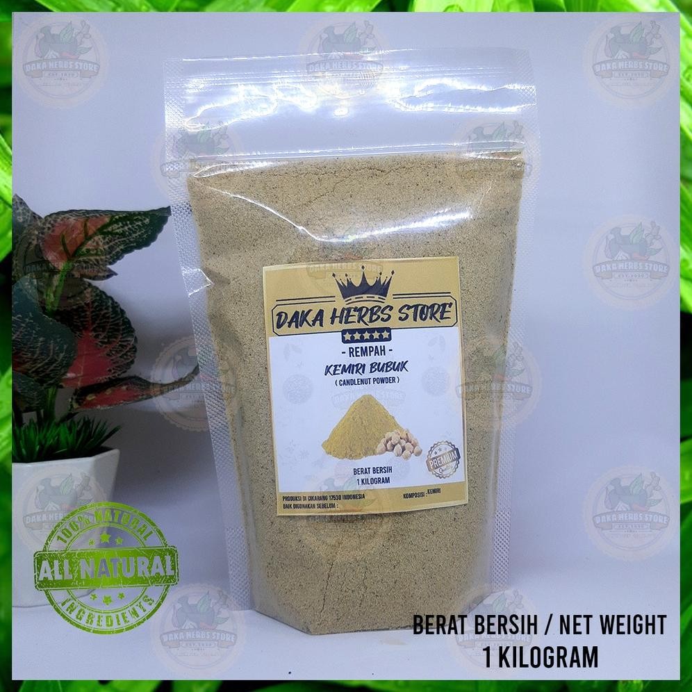 

Kemiri Bubuk Murni 1 Kg Nugi