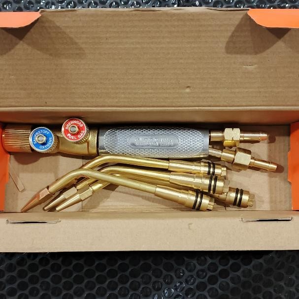 GLOORTORCH BLENDER TANG LAS 4 MATA LAS KARBIT LAS LPG 1 SET