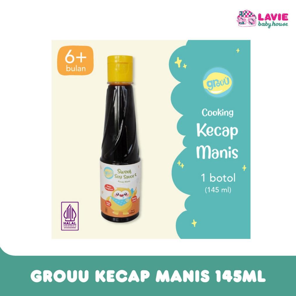 

Grouu Sweet Soy Sauce-Kecap Manis 145nl Nugi