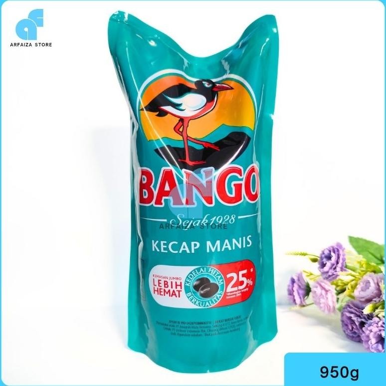 

Kecap Manis BANGO Kemasan Baru 950g Nugi