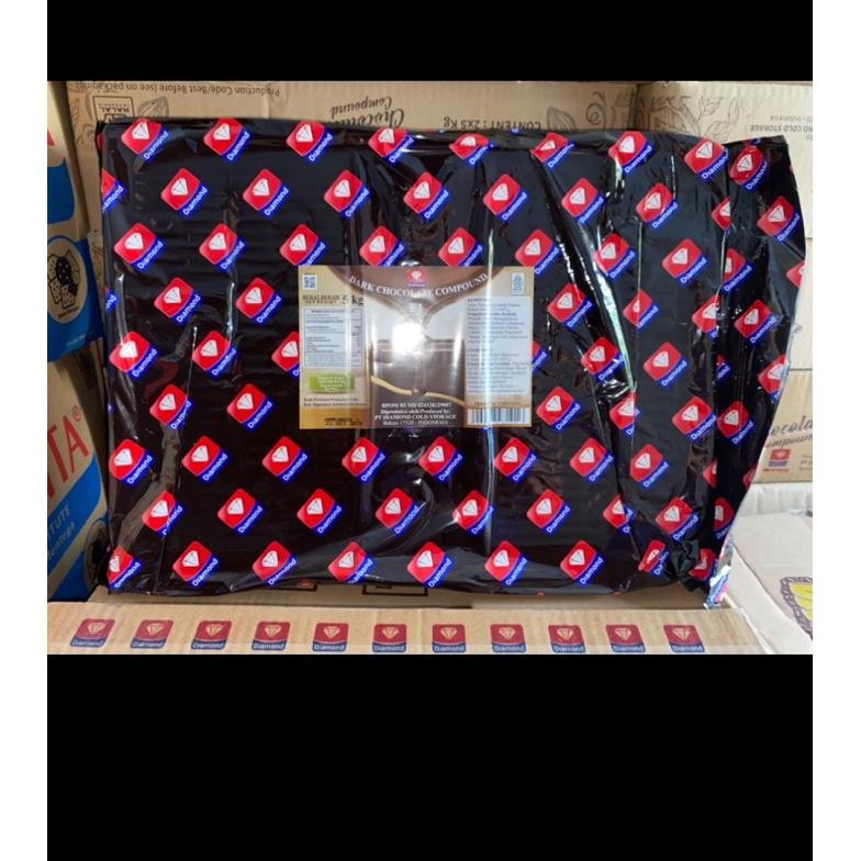 

CHOCOLATE COMPOUND DIAMOND F1 5 Kg | COKLAT BLOK | COKLAT BATANG DIAMOND Nugi