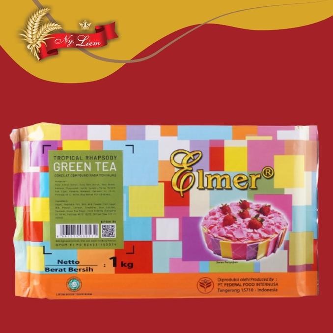 

ELMER GREEN TEA Tropical Rhapsody Cokelat Compound 1 kg Nugi