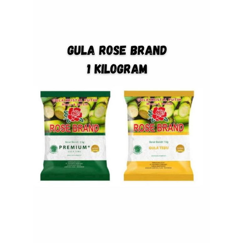 

Gula Rose Brand 1 Kg Kristal Halus Hijau/Kuning Nugi