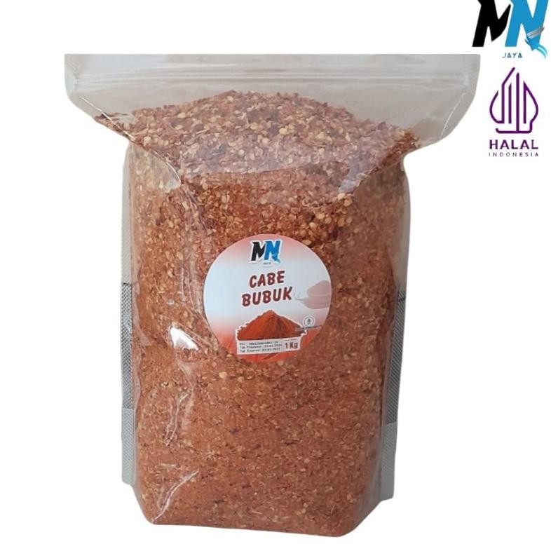 

Cabe Kering Kasar 1Kg / Chilli Flakes 1Kg Giling Sangat Kasar / Aneka Bumbu Rempah Bubuk / Masak / Spices Nugi