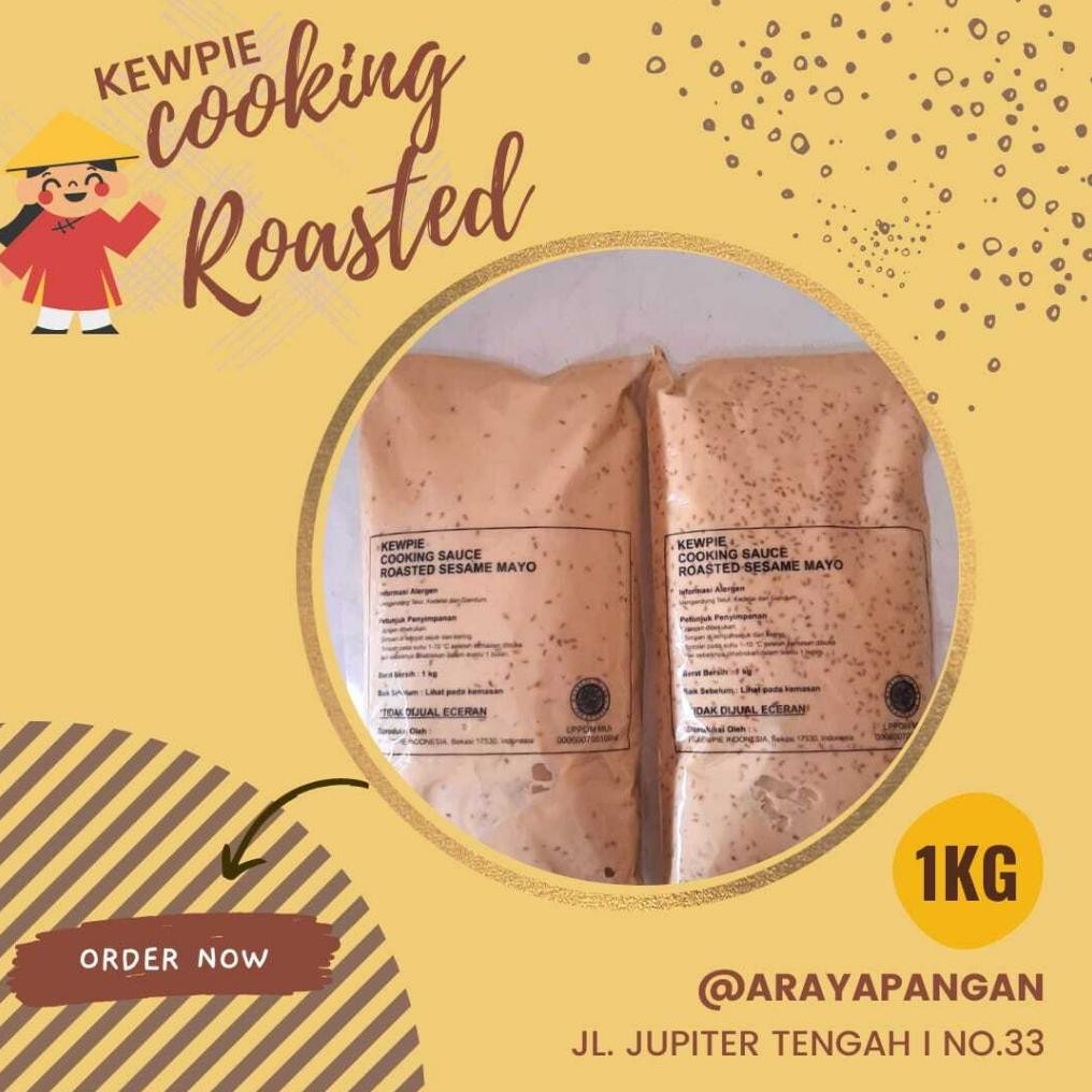 

Kewpie Cooking Sauce Roasted Sesame/ Saus Wijen 1kg Nugi