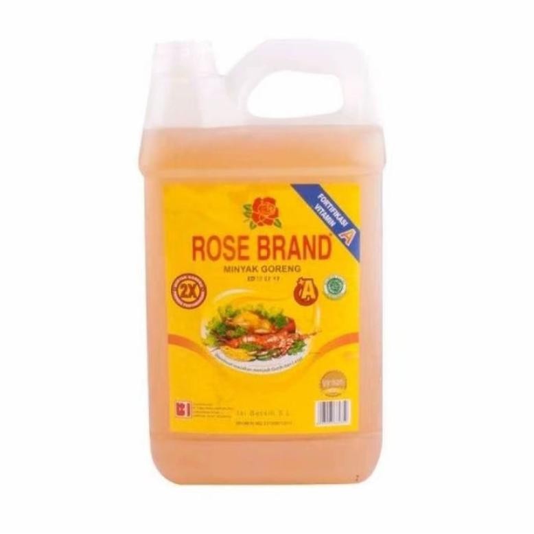 

Minyak Goreng ROSE Brand 5 Liter Kemasan Dirijen Exp : 2027 Nugi