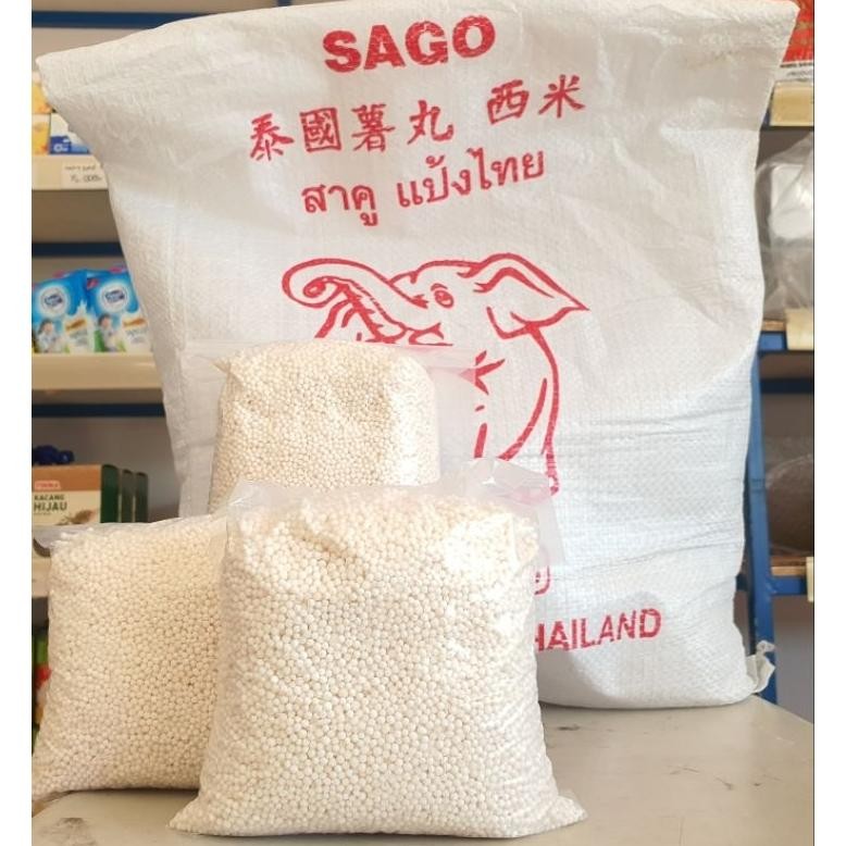 

Sagu Mutiara Thailand 500Gr / Sago Thailand 500Gr / Sagu Mutiara Putih Thailand 500Gr Nugi