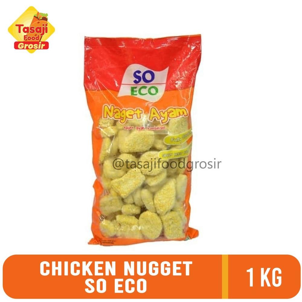 

Chicken Nugget SO ECO 1 Kg - Berkualitas Tinggi Frozen Nugi
