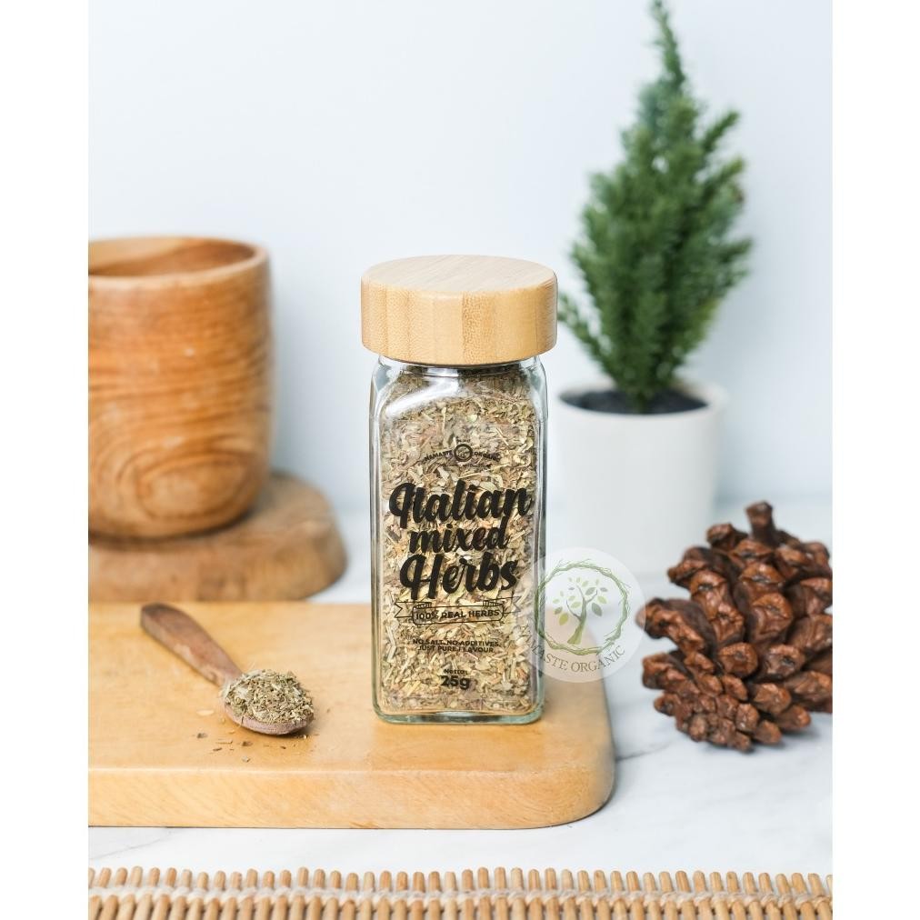 

ITALIAN HERBS MIX 25GR - REMPAH ITALIA KERING PREMIUM Nugi