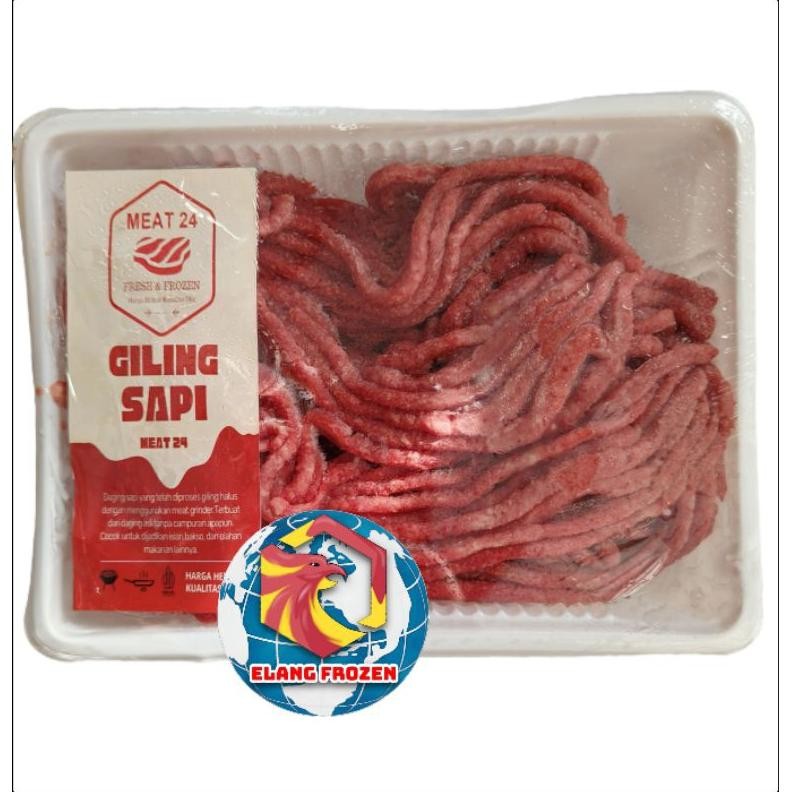 

Daging Sapi Giling Halus 200gr Tanpa Campuran Nugi