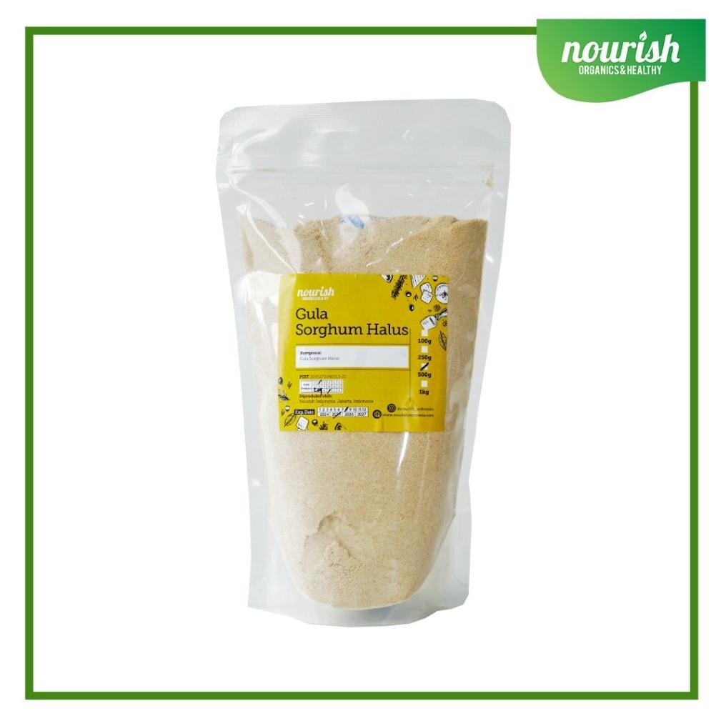

Nourish Indonesia, Gula Sorghum Halus 500gr Nugi