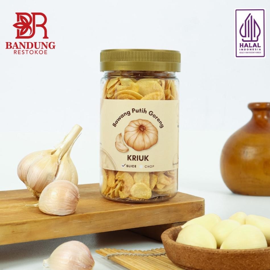 

Bawang Putih Goreng Kriuk 100gr - Iris Nugi